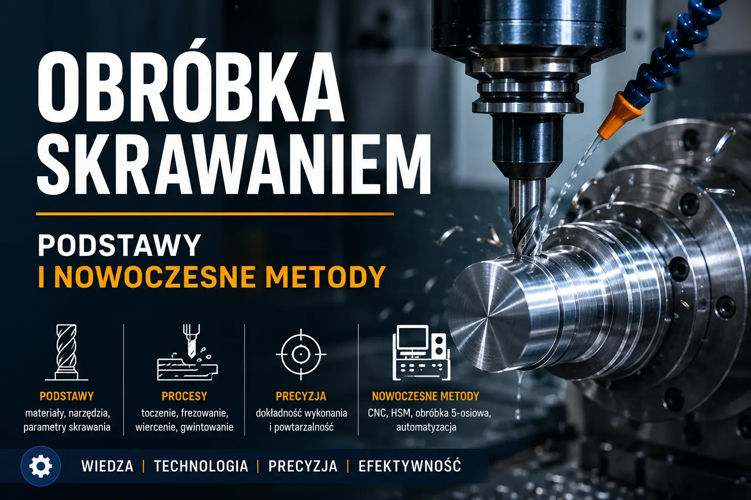 Obróbka skrawaniem – podstawy i nowoczesne metody